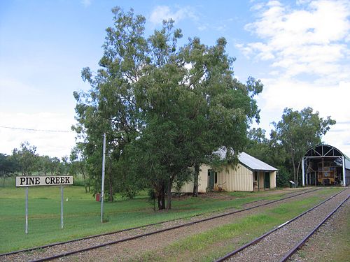 Pine Creek railway station